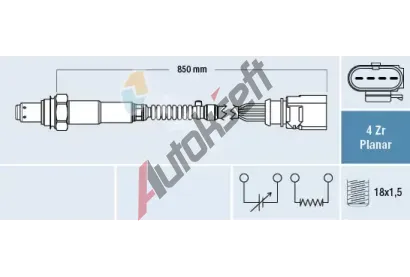FAE Lambda sonda FAE 77403, 77403