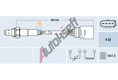 FAE Lambda sonda FAE 77435, 77435
