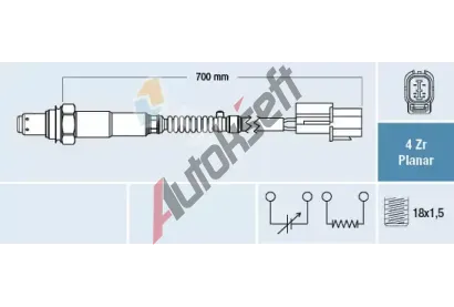 FAE Lambda sonda FAE 77450, 77450