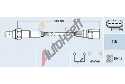 FAE Lambda sonda FAE 77459, 77459
