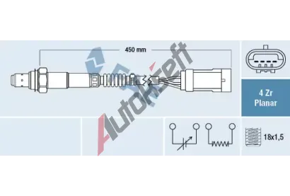 FAE Lambda sonda FAE 77602, 77602