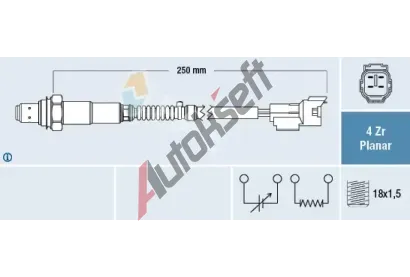 FAE Lambda sonda FAE 77604, 77604