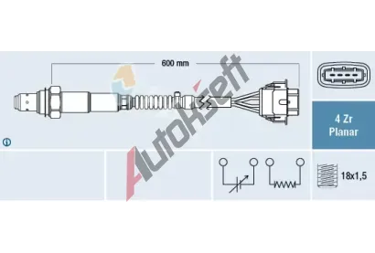 FAE Lambda sonda FAE 77613, 77613
