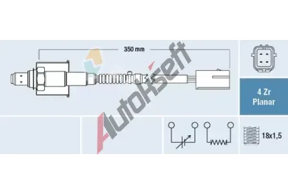 FAE Lambda sonda FAE 77661, 77661