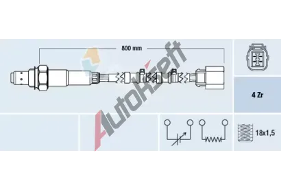 FAE Lambda sonda FAE 77708, 77708