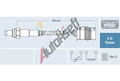 FAE Lambda sonda FAE 77760, 77760