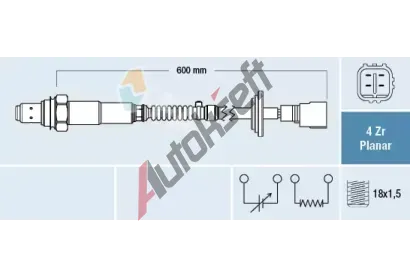 FAE Lambda sonda FAE 77780, 77780