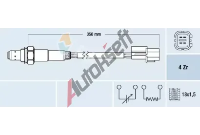 FAE Lambda sonda FAE 77796, 77796