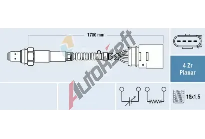 FAE Lambda sonda FAE 77902, 77902