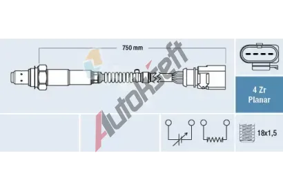 FAE Lambda sonda FAE 77910, 77910