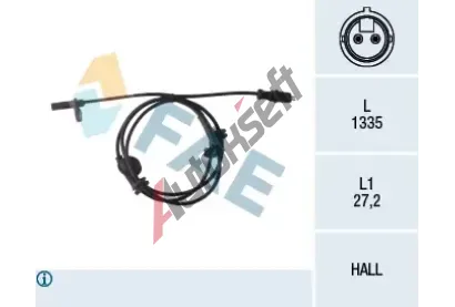 FAE Snímač počtu otáček kol FAE 78047, 78047 FAE Snímač počtu otáček kol FAE 78047, 78047