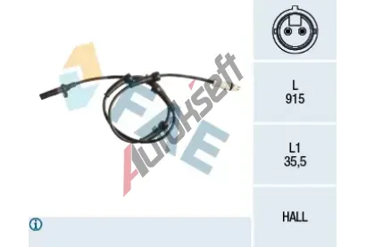 FAE Snímač počtu otáček kol FAE 78178, 78178 FAE Snímač počtu otáček kol FAE 78178, 78178