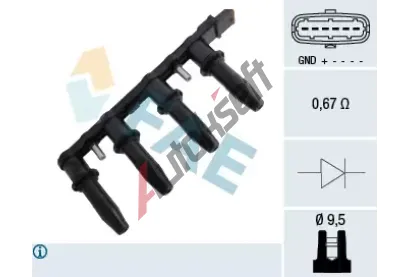 FAE Zapalovac cvka FAE 80291, 80291