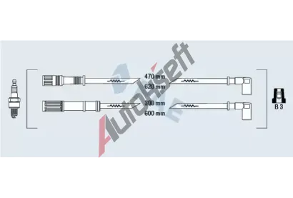 FAE Sada kabel pro zapalovn FAE 85625, 85625