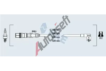 FAE Sada kabel pro zapalovn FAE 85681, 85681
