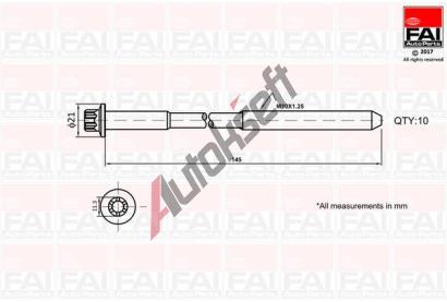 FAI AutoParts Sada roub pro hlavy vlc FAI B1140, B1140