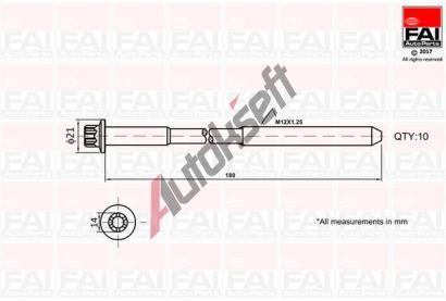 FAI AutoParts Sada roub pro hlavy vlc FAI B2111, B2111