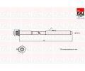 Sada roub pro hlavy vlc FAI AutoParts ‐ FAI B2120