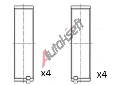 FAI AutoParts Ojnin loisko FAI BB2027-050, BB2027-050
