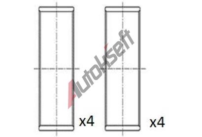 FAI AutoParts Ojnin loisko FAI BB2040-STD, BB2040-STD