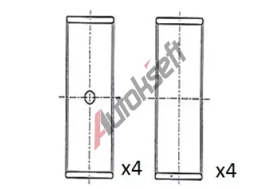 FAI AutoParts Ojnin loisko FAI BB2041-STD, BB2041-STD