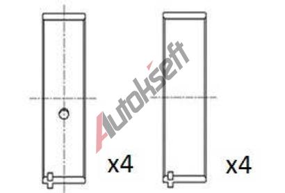 FAI AutoParts Ojnin loisko FAI BB2050-STD, BB2050-STD