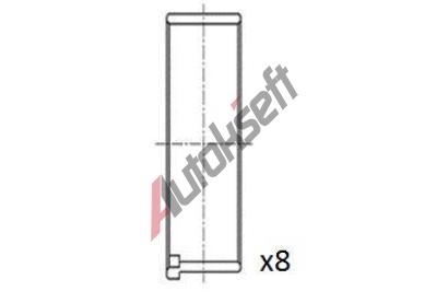 FAI AutoParts Ojnin loisko FAI BB2054-STD, BB2054-STD