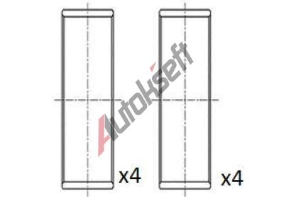 FAI AutoParts Ojnin loisko FAI BB2067-STD, BB2067-STD