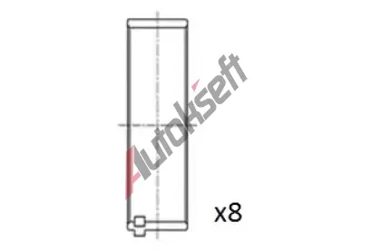 FAI AutoParts Ojniční ložisko FAI BB2082-025, BB2082-025 FAI AutoParts Ojniční ložisko FAI BB2082-025, BB2082-025