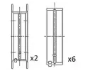 Loiska klikovho hdele FAI AutoParts ‐ FAI BM1016-STD