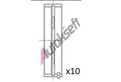FAI AutoParts Loiska klikovho hdele FAI BM1025-STD, BM1025-STD