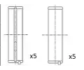 Loiska klikovho hdele FAI AutoParts ‐ FAI BM1028-STD