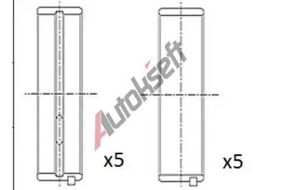 FAI AutoParts Loiska klikovho hdele FAI BM1028-STD, BM1028-STD