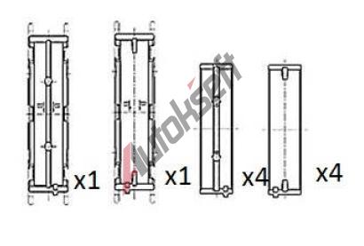 FAI AutoParts Loiska klikovho hdele FAI BM1033-STD, BM1033-STD
