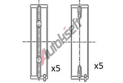 FAI AutoParts Loiska klikovho hdele FAI BM1035-STD, BM1035-STD