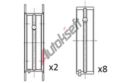 FAI AutoParts Loiska klikovho hdele FAI BM1037-STD, BM1037-STD