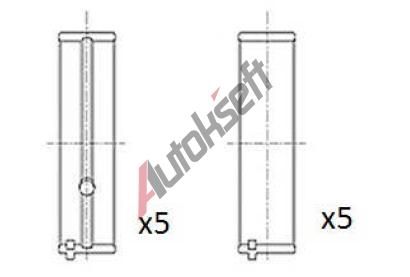 FAI AutoParts Loiska klikovho hdele FAI BM1038-STD, BM1038-STD
