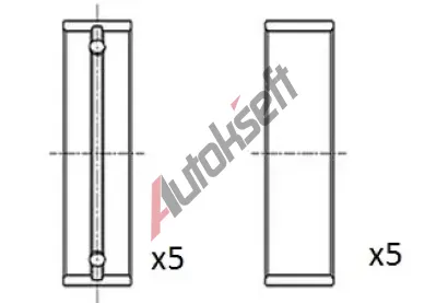 FAI AutoParts Loiska klikovho hdele FAI BM1041-STD, BM1041-STD
