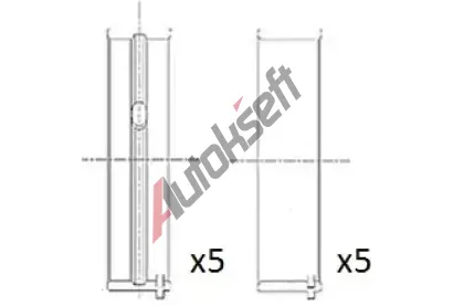 FAI AutoParts Loiska klikovho hdele FAI BM1047-025, BM1047-025