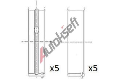 FAI AutoParts Loiska klikovho hdele FAI BM1047-STD, BM1047-STD
