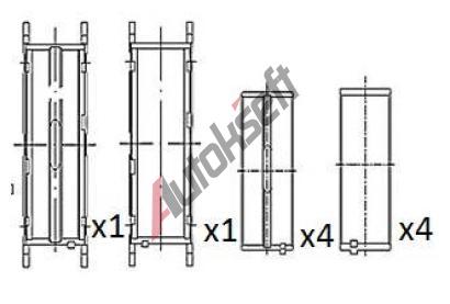 FAI AutoParts Loiska klikovho hdele FAI BM1055-STD, BM1055-STD