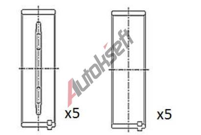 FAI AutoParts Loiska klikovho hdele FAI BM1057-STD, BM1057-STD