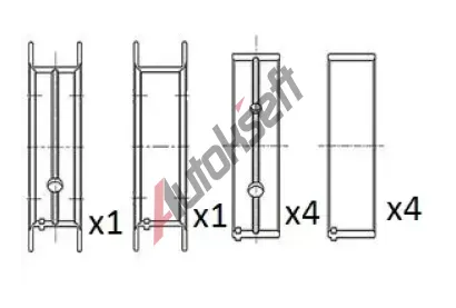 FAI AutoParts Loiska klikovho hdele FAI BM1067-STD, BM1067-STD