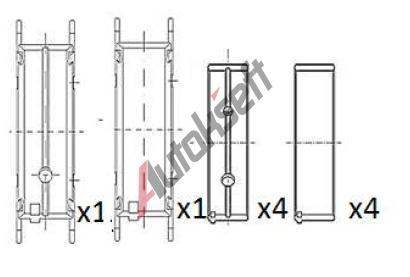 FAI AutoParts Loiska klikovho hdele FAI BM1068-STD, BM1068-STD