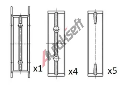 FAI AutoParts Loiska klikovho hdele FAI BM1093-STD, BM1093-STD