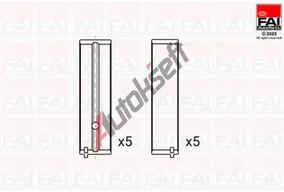 FAI AutoParts Ložiska klikového hřídele FAI BM1150-STD, BM1150-STD FAI AutoParts Ložiska klikového hřídele FAI BM1150-STD, BM1150-STD