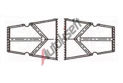 FAI AutoParts Loiskov pouzdro ojnice FAI BS4002-STD, BS4002-STD