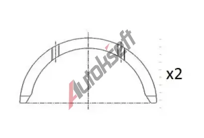 FAI AutoParts Distann kotou klikovho hdele FAI BT3006-STD, BT3006-STD