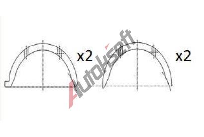 FAI AutoParts Distann kotou klikovho hdele FAI BT3012-STD, BT3012-STD