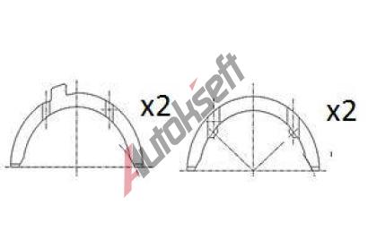 FAI AutoParts Distann kotou klikovho hdele FAI BT3015-STD, BT3015-STD